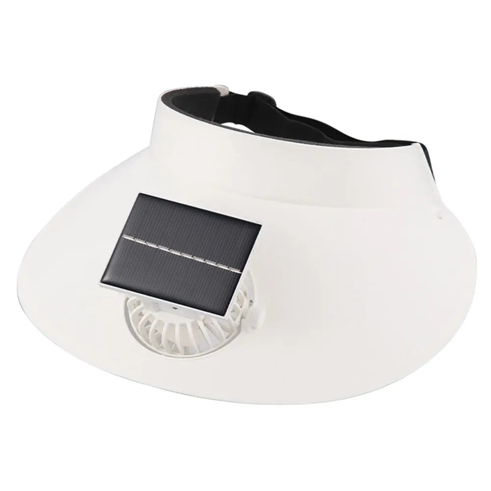 Solar Fan Outdoor Fishing Hat with 2 Solar Fan Wide Brim Bucket Hat Summer Cap for Men Outdoor Camping Fishing Hiking
