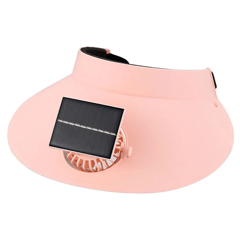 Solar Fan Outdoor Fishing Hat with 2 Solar Fan Wide Brim Bucket Hat Summer Cap for Men Outdoor Camping Fishing Hiking
