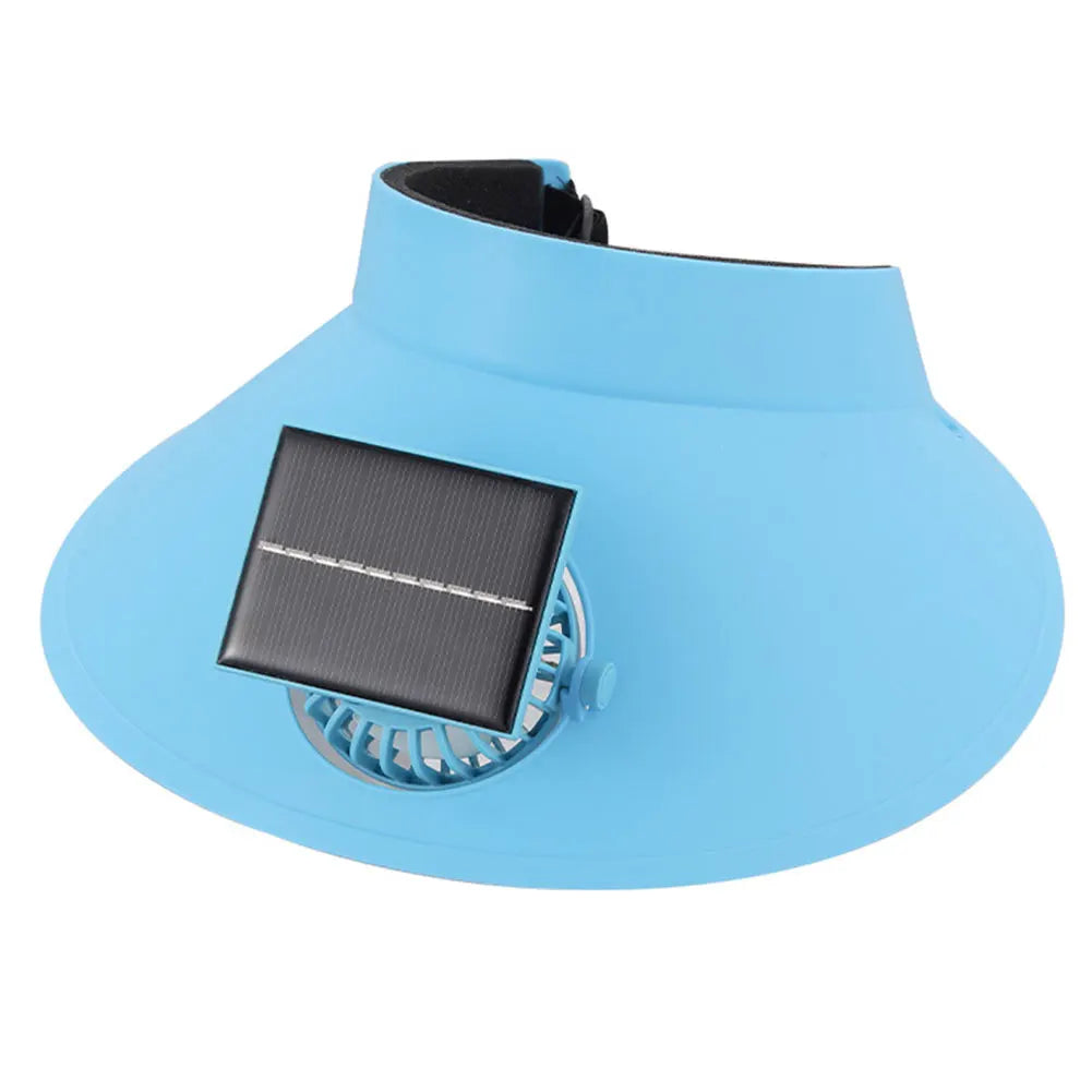 Solar Fan Outdoor Fishing Hat with 2 Solar Fan Wide Brim Bucket Hat Summer Cap for Men Outdoor Camping Fishing Hiking