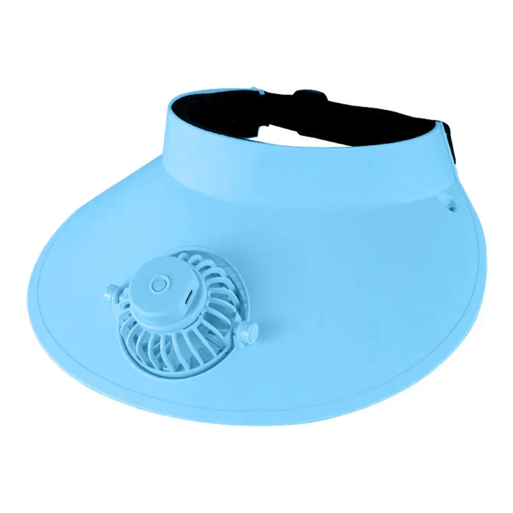 Solar Fan Outdoor Fishing Hat with 2 Solar Fan Wide Brim Bucket Hat Summer Cap for Men Outdoor Camping Fishing Hiking