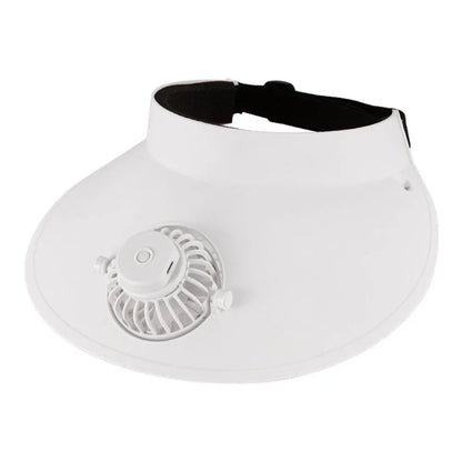 Solar Fan Outdoor Fishing Hat with 2 Solar Fan Wide Brim Bucket Hat Summer Cap for Men Outdoor Camping Fishing Hiking